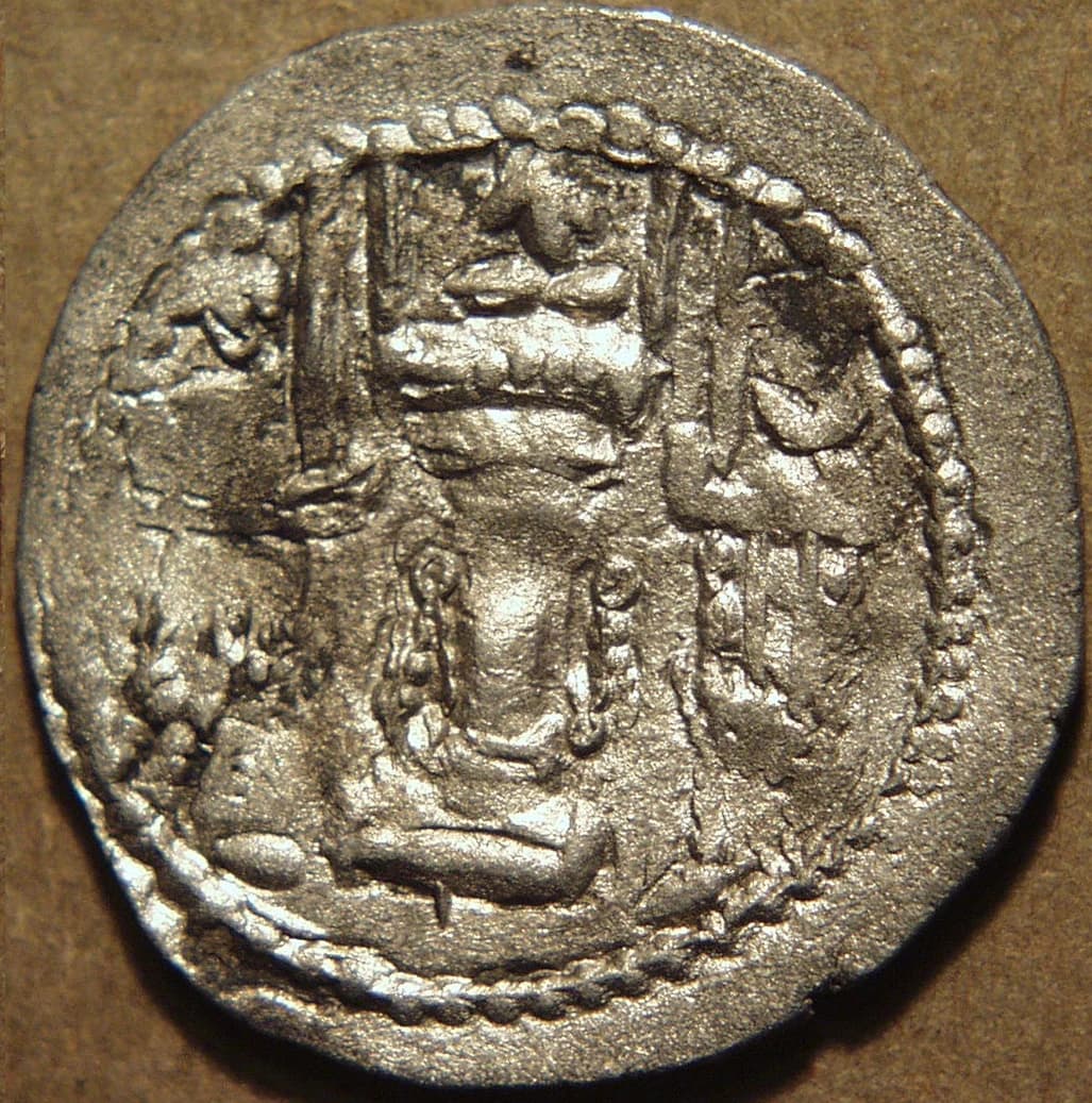 Khingila silver drachm reverse