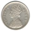 Two Annas (Queen Victoria, Mature Bust) obverse