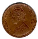 Quarter Anna (Queen Victoria, Mature Bust) obverse
