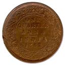 Quarter Anna (Queen Victoria, Mature Bust) reverse