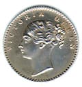 Quarter Rupee coin