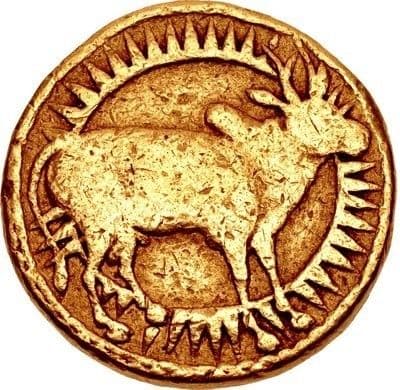 1 Mohur - Jahangir (Taurus - Agra) obverse