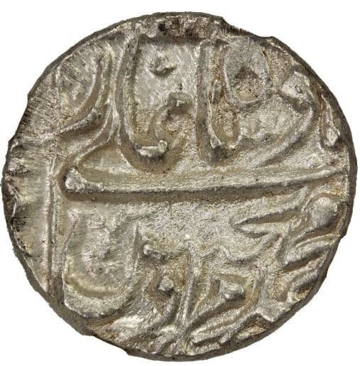 ½ Rupee - Murad Bakhsh (Surat) obverse