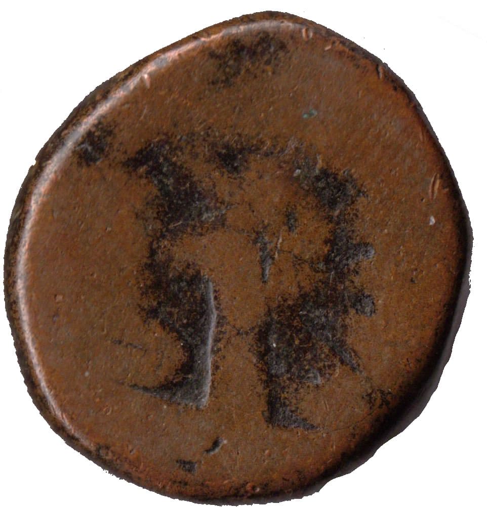 1 Dam - Shah Jahan (Sahib Qiran Sani) reverse