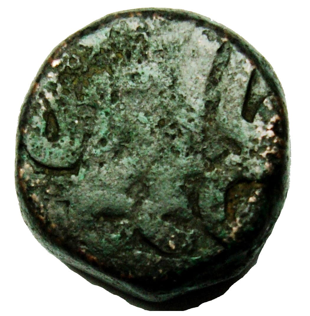 1 Dam - Akbar (Ajmer) reverse