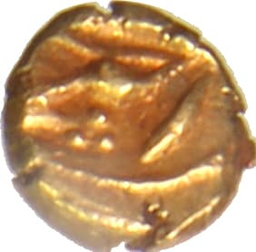 1 Fanam - Farrukhsiyar (Imtiyazgarh) reverse