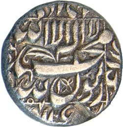 1 Rupee - Shah Jahan (Qandahar) reverse