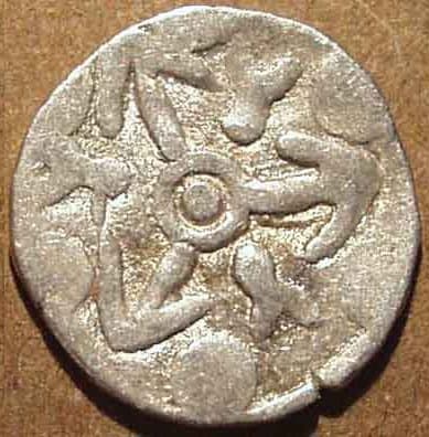 Kuru Janapada Silver karshapana reverse