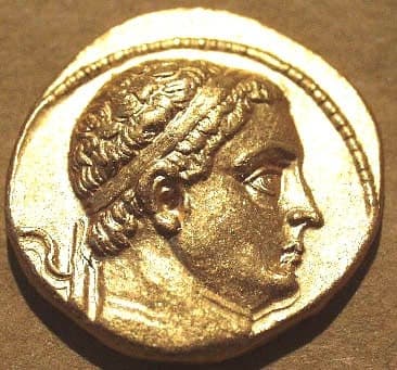 Maghas of Kausambi Vaisravana, AE unit - Copper obverse