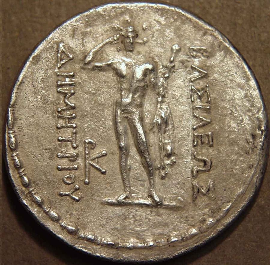 Paratarajas / Parata Rajas Miratakhma, silver drachm reverse