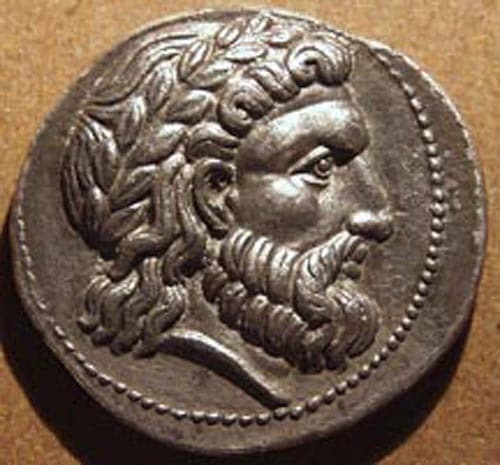 Seleucid / Seleucos I Silver Tetradrachm, c. 290 BCE obverse