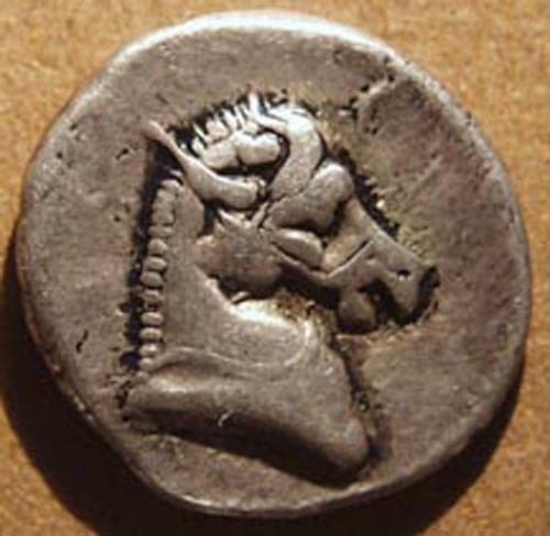 Seleucid / Seleucos I AE tetrachalkous, c. 290 BCE - Copper obverse