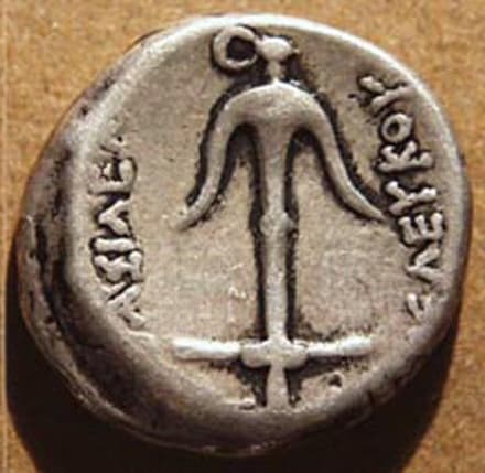 Seleucid / Seleucos I AE tetrachalkous, c. 290 BCE - Copper reverse