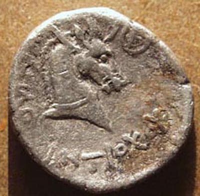 Antiochos I Silver Hemidrachm, c. 270 BCE reverse