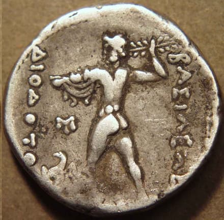 Diodotos I or II Silver tetradrachm, c. 240 BCE reverse