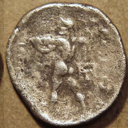 Diodotos I or II Silver drachm, c. 240 BCE reverse