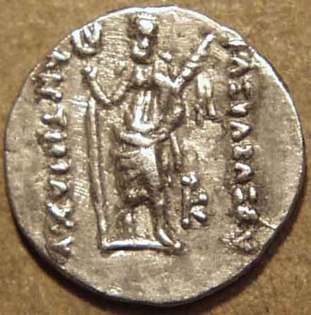 Antimachus I Silver obol, c. 174-165 BCE reverse