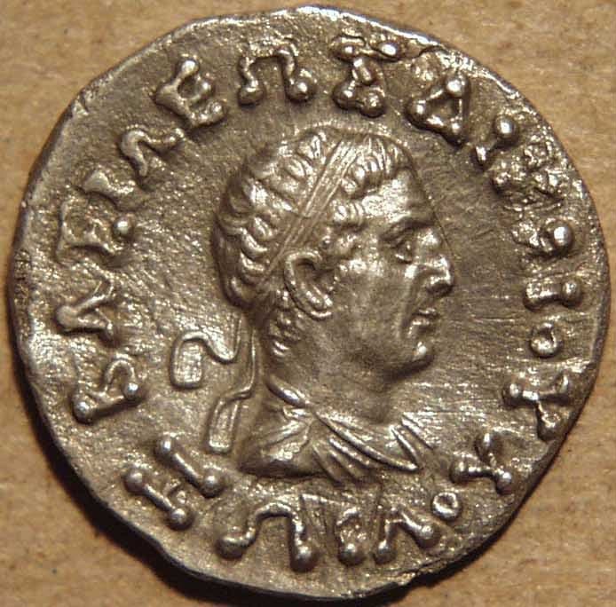 Zoilus I, Silver drachm obverse
