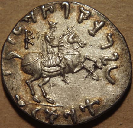 Philoxenus, Silver drachm reverse