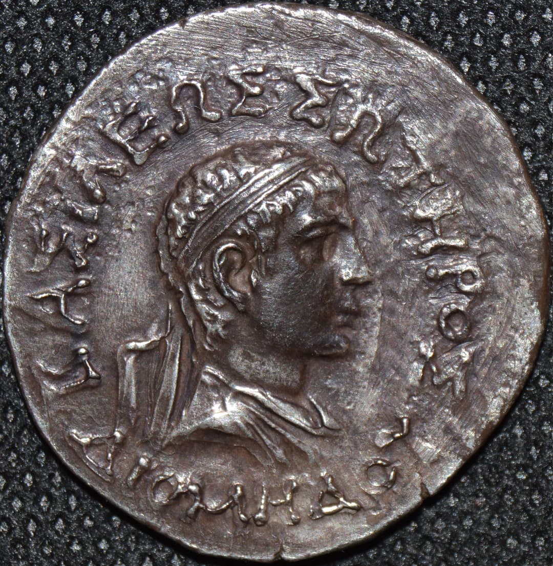 Diomedes, Silver tetradrachm obverse