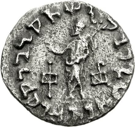 Peucolaos, Silver drachm reverse