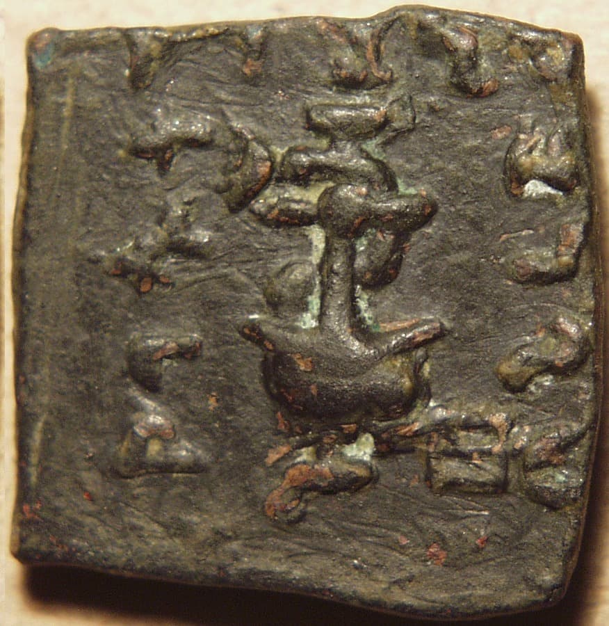 Nicias, Bronze Quadruple - Copper reverse