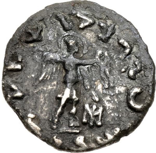 Menander II, Silver drachm reverse