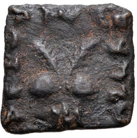 Menander II, Bronze Half unit - Copper reverse