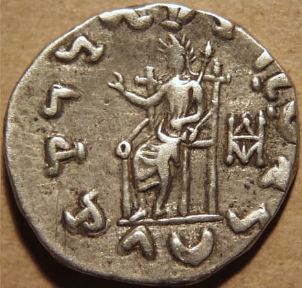 Hermaios, Silver tetradrachm reverse