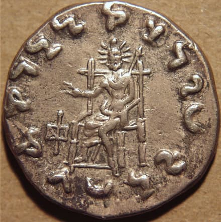 Hermaios imitation, Silver drachm reverse