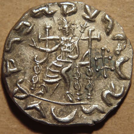 Hermaios imitation, AE tetradrachm - Copper reverse