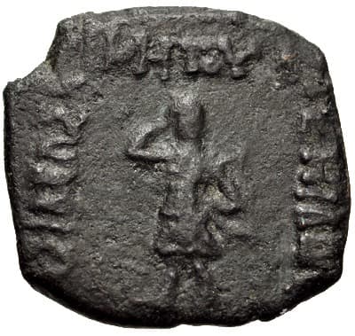 Artemidoros, AE chalkous/unit - Copper obverse
