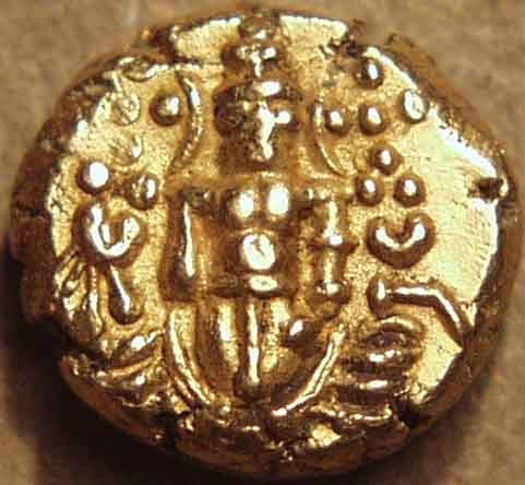 Dutch India: Gold pagoda, Pulicat obverse
