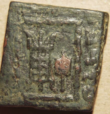 Apollodotus II, AE single unit - Copper reverse