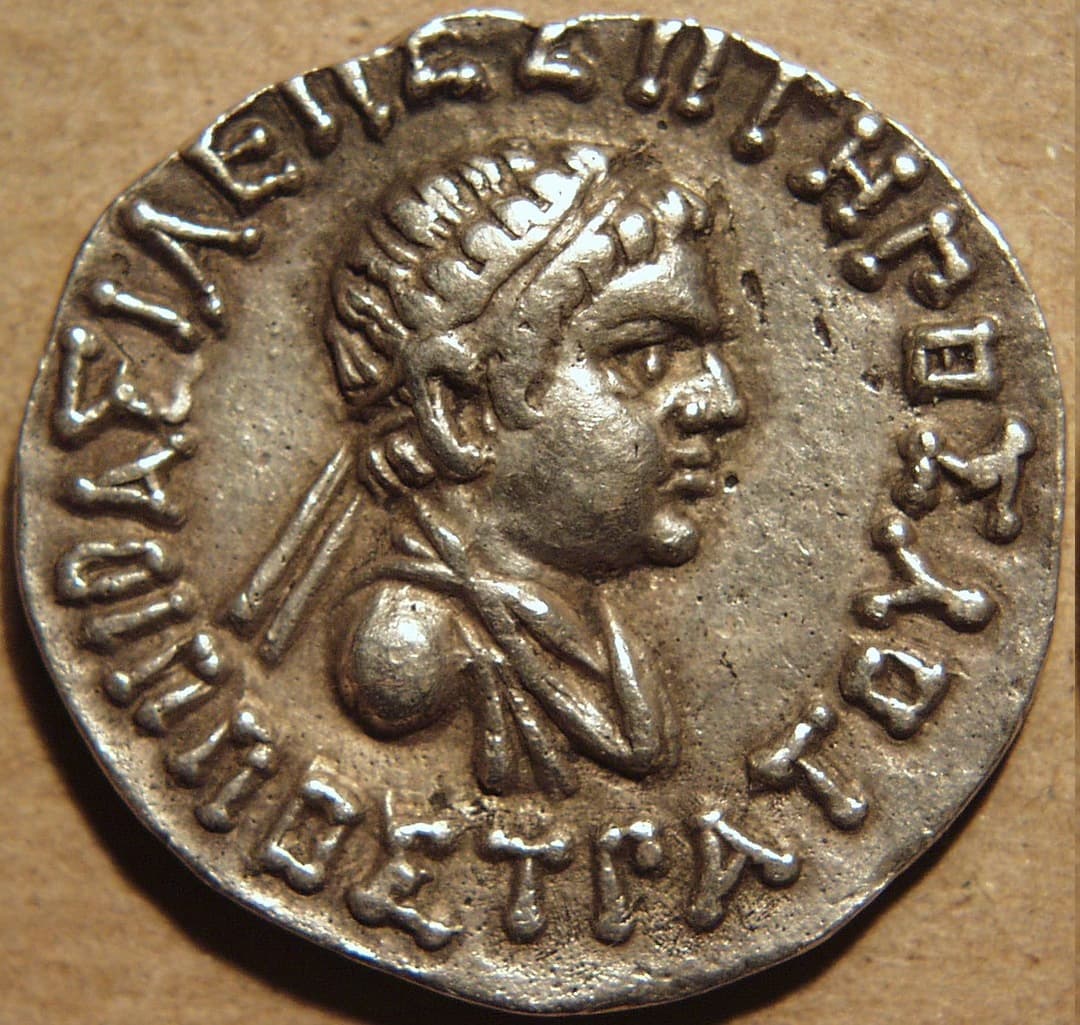 Hippostratos, Silver tetradrachm obverse