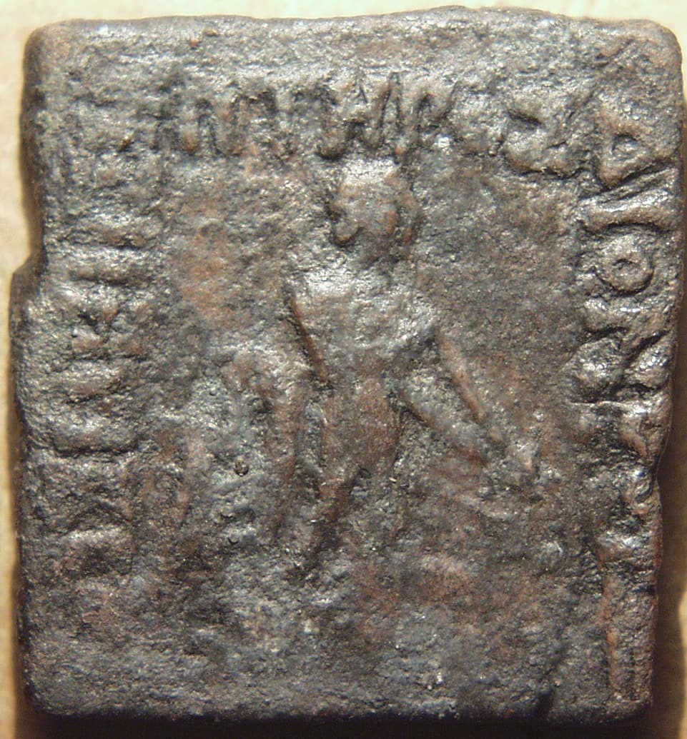 Dionysios, AE obol/octuple - Copper obverse