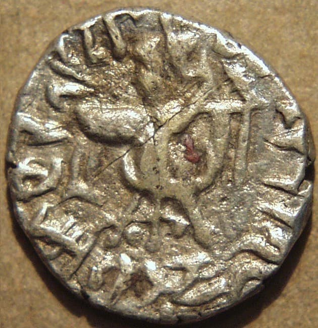 Strato II with Strato III, Silver drachm reverse