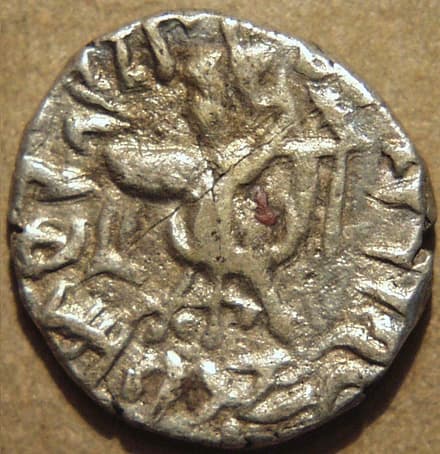 Strato II with Strato III, Silver drachm reverse