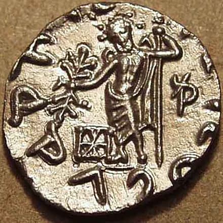 Spalirises and Azes, Silver drachm reverse
