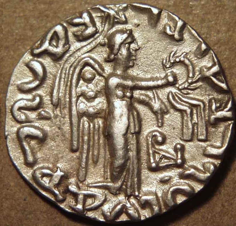Azes, Silver drachm reverse