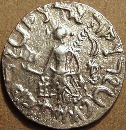Azilises, Silver tetradrachm reverse