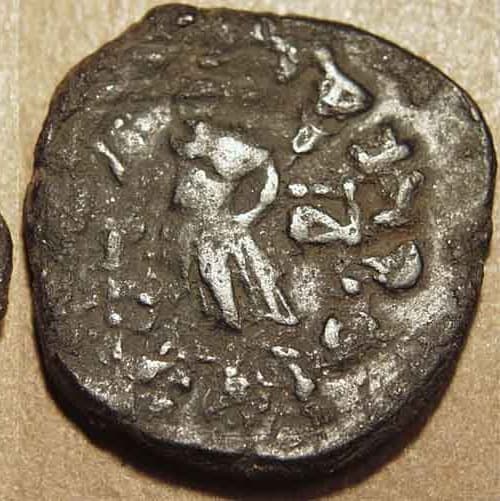 Azes, AE penta-chalkon - Copper reverse