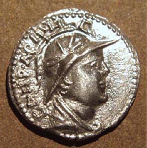 Sapalbizes Silver hemidrachm obverse