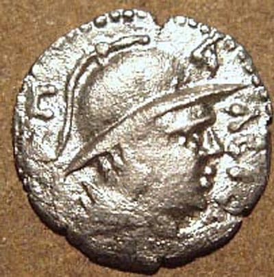 Sapalbizes Silver obol obverse