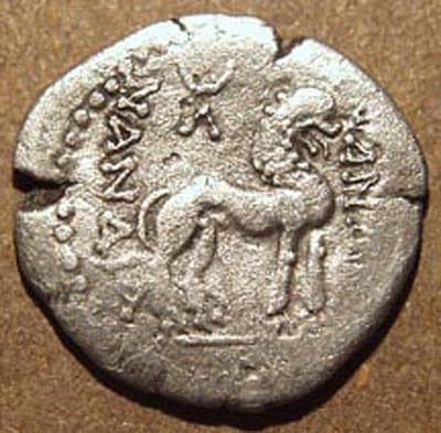 Arseiles Silver obol reverse