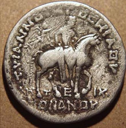 Arseiles Silver tetradrachm reverse