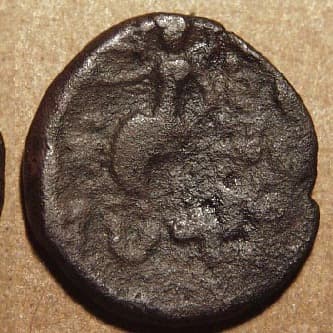 Kujula Kadphises AE dichalkon - Copper reverse