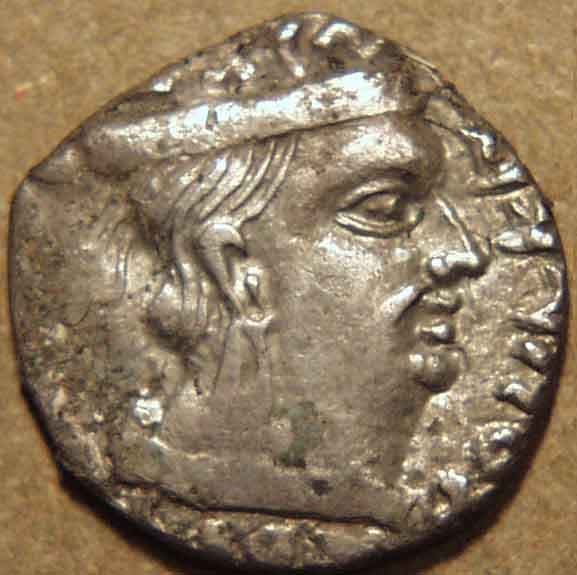 Kshaharatas Representative coin entries listed on catalog gallery page (Representative coin entries listed on catalog gallery page… - CI-DYN-B39-003 obverse