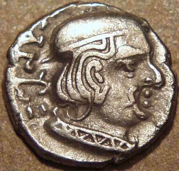 Rudrasimha II silver drachms obverse