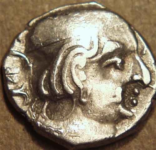 Yasodāman II drachms obverse